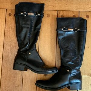 Tommy Hilfiger women’s 9.5 riding boots black